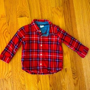 🎁 3/$15 🎁 Gap flannel shirt